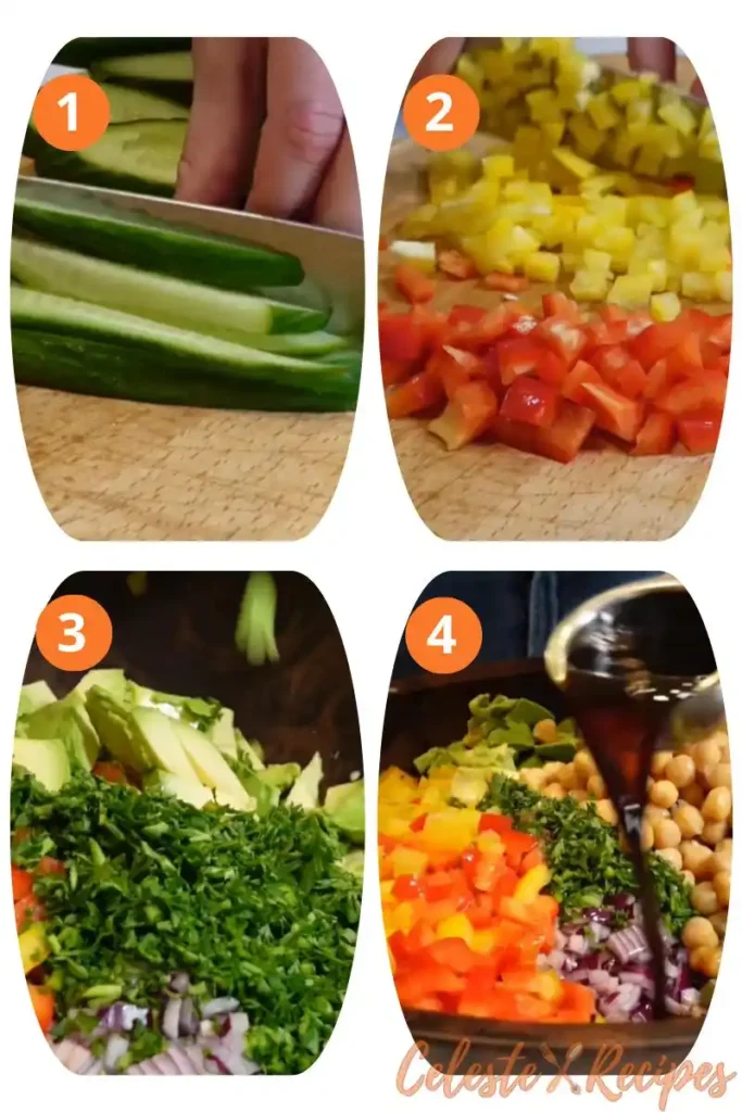How to Make the Best balsamic mediterranean salad recipe 2 Balsamic Mediterranean Salad recipe step-by-step prep
