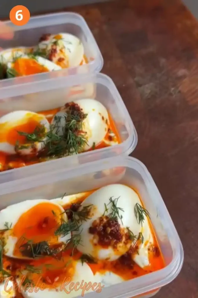 Turkish Eggs (Çılbır): A Creamy, Spicy Breakfast You’ll Crave Daily 3 Turkish Eggs (Çılbır) 6 step by step