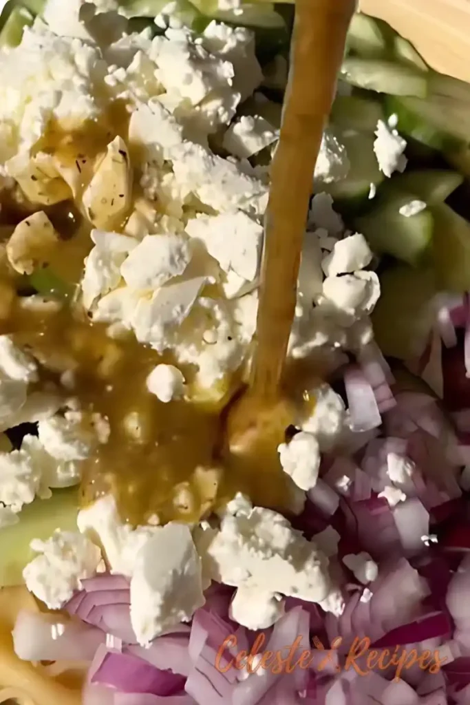 Recipe mediterranean pasta salad: Fresh, Easy & Family-Tested! 2 recipe mediterranean pasta salad with feta and olives step-by-step prep