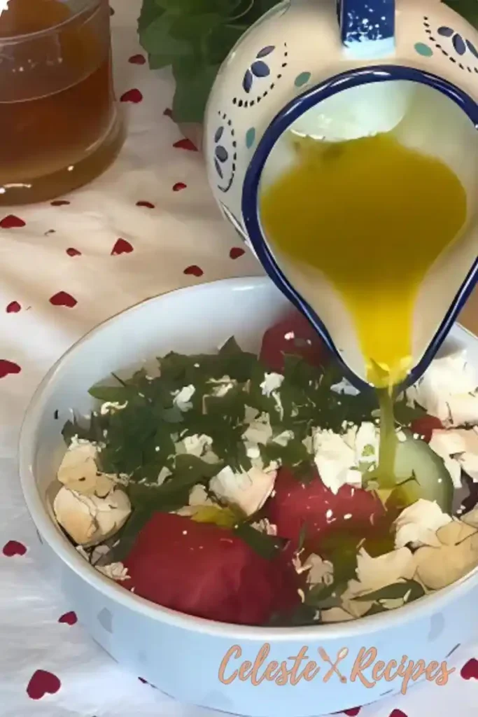 Watermelon Feta Salad with a Zesty Secret Ingredient You'd Never Expect 2 Watermelon-feta-salad-recipe step-by-step prep