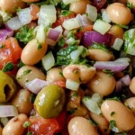 Easy Mediterranean Bean Salad with Olives & Onions 2 easy mediterranean bean salad with olives onions 2025 12 24 111931 150x150 1