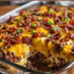 Low-Carb Bacon Cheeseburger Casserole – Easy Keto Family Dinner 2 low carb bacon cheeseburger casserole easy keto 2025 12 24 111900 150x150 1