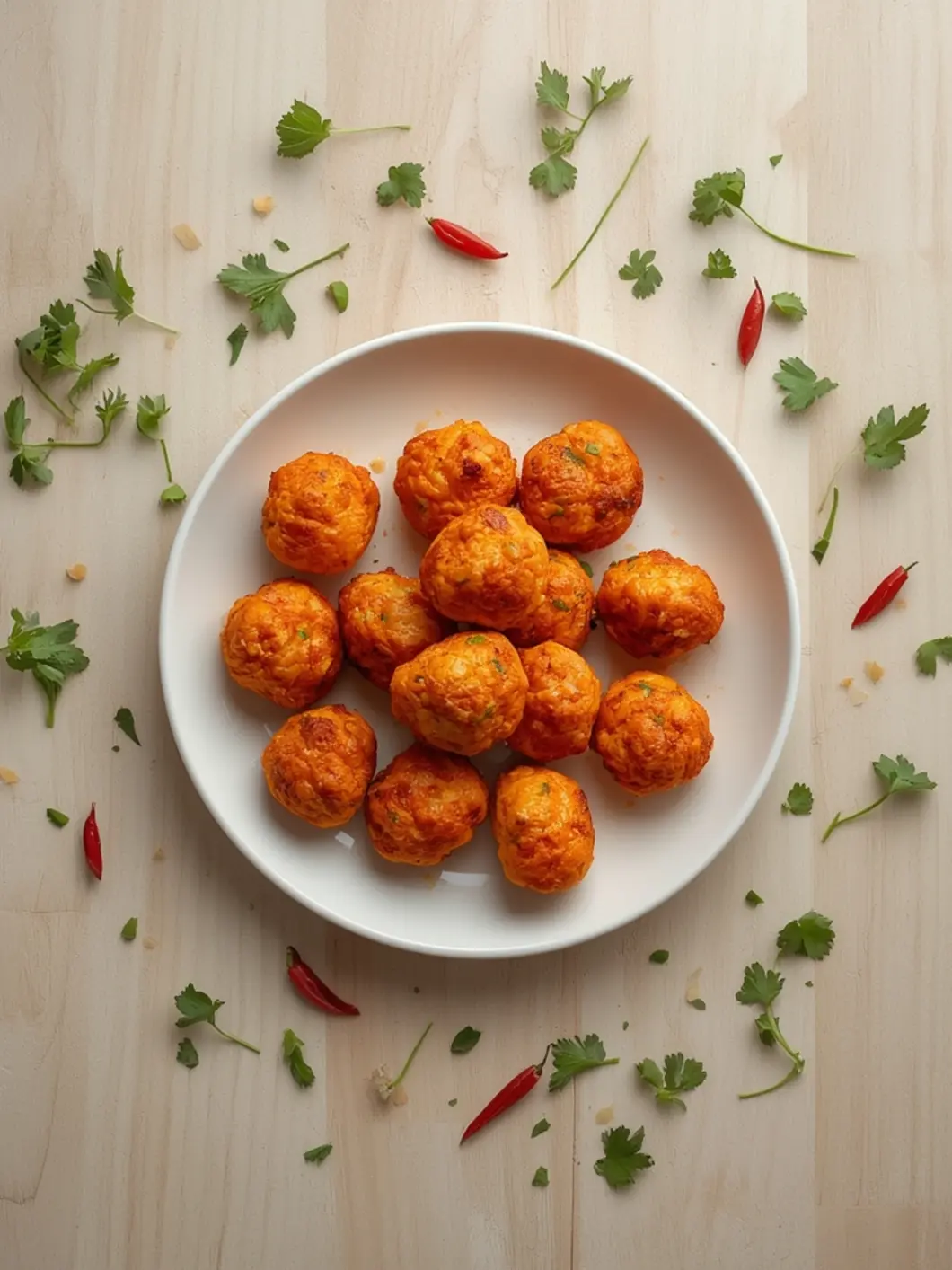 Extra Crispy Buffalo Cauliflower Bites 2 buffalo cauliflower bites 2