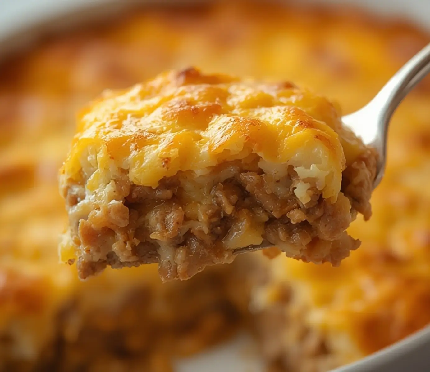 Ultimate Cheesy Beef Casserole - Keto Dinners & Casseroles 2 cheesy beef casserole 1