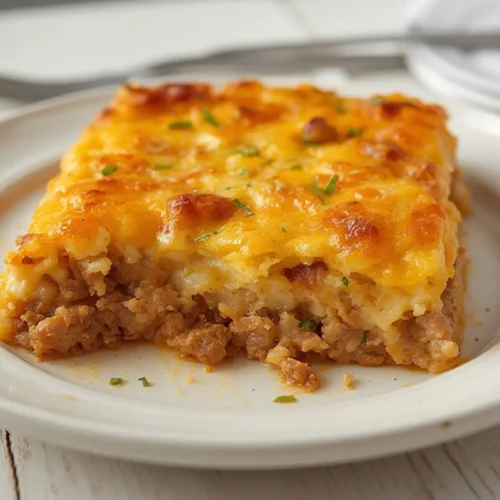 Ultimate Cheesy Beef Casserole - Keto Dinners & Casseroles 3 cheesy beef casserole