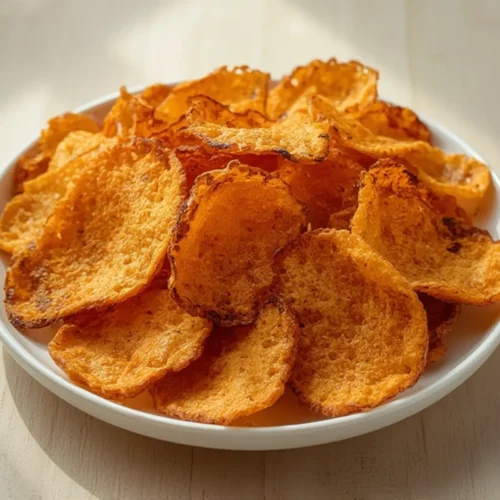 Extra Crispy Cottage Cheese Chips Recipe 3 cottage cheese chips