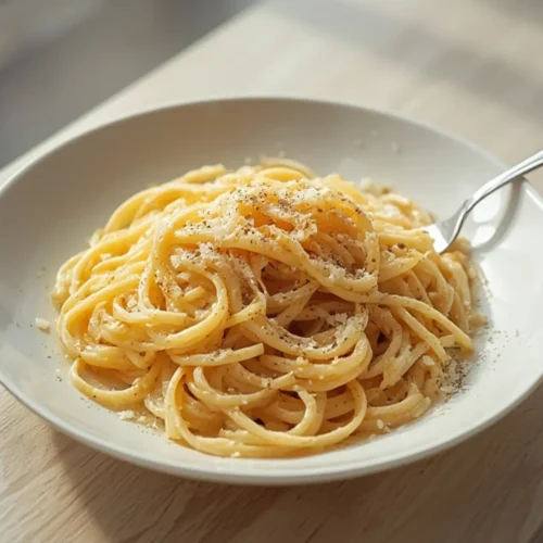 Creamy Cottage Cheese Pasta That Tastes Like Carbonara 3 cottage cheese pasta