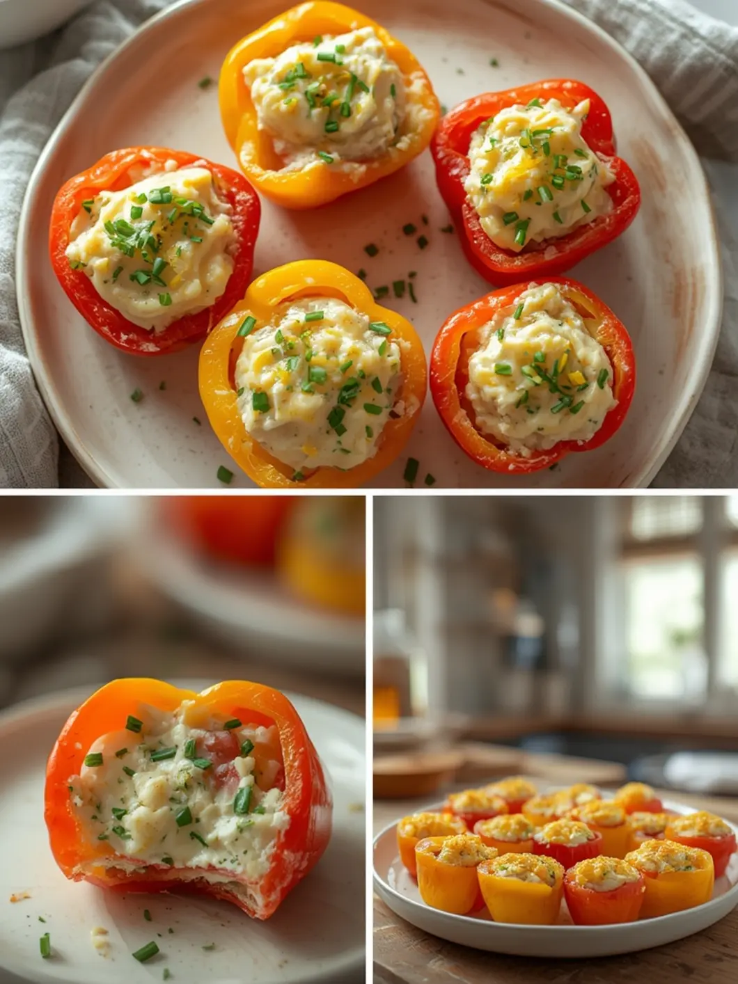 cream cheese stuffed mini peppers 1