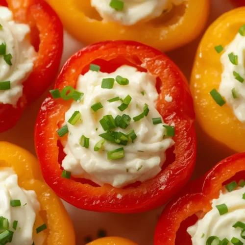 cream cheese stuffed mini peppers