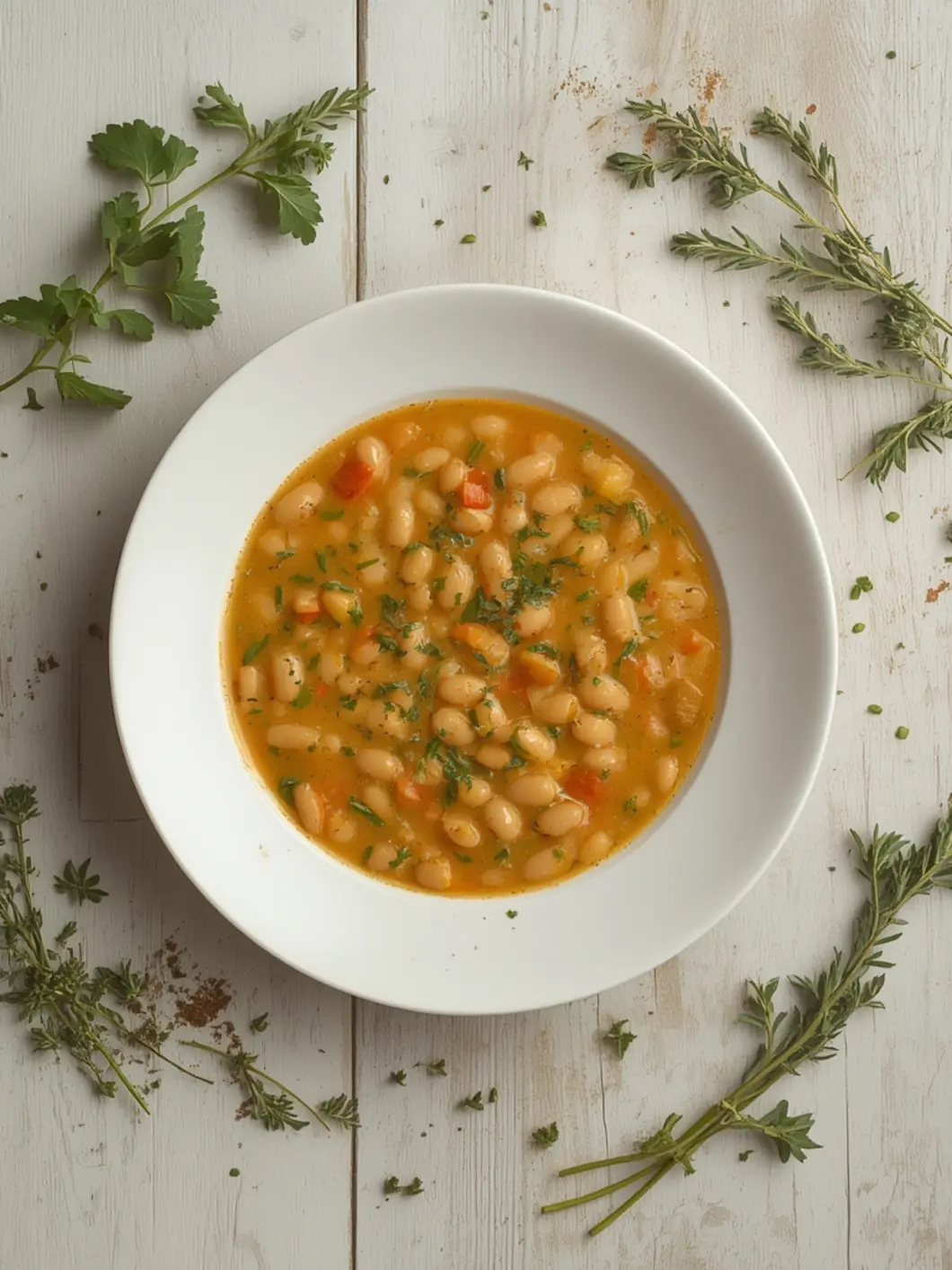 Creamy Tuscan White Bean Soup Recipe Easy Weeknight Dinner 2 creamy tuscan white bean soup 2