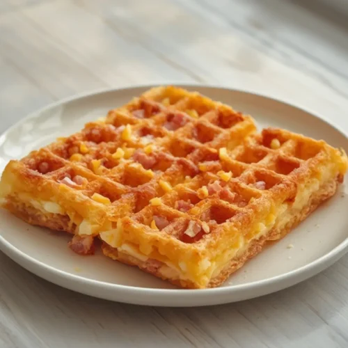 ham cheese chaffle
