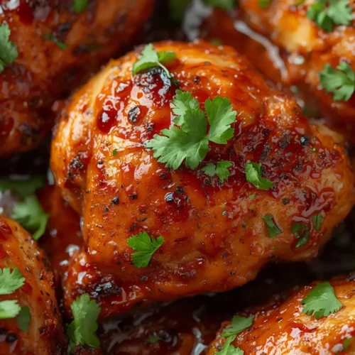 Juicy Harissa Honey Chicken Thighs - Easy Skillet Dinner 5 harissa honey chicken thighs