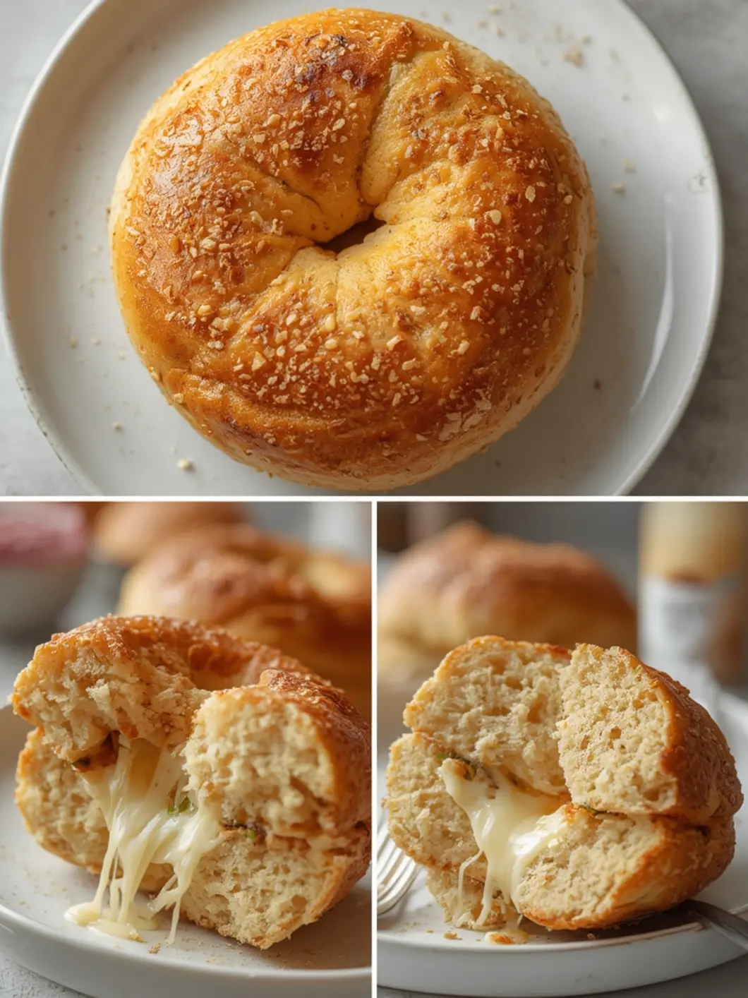 Ultimate Keto Fathead Bagels Golden Crust Recipe 3 keto fathead bagels 1