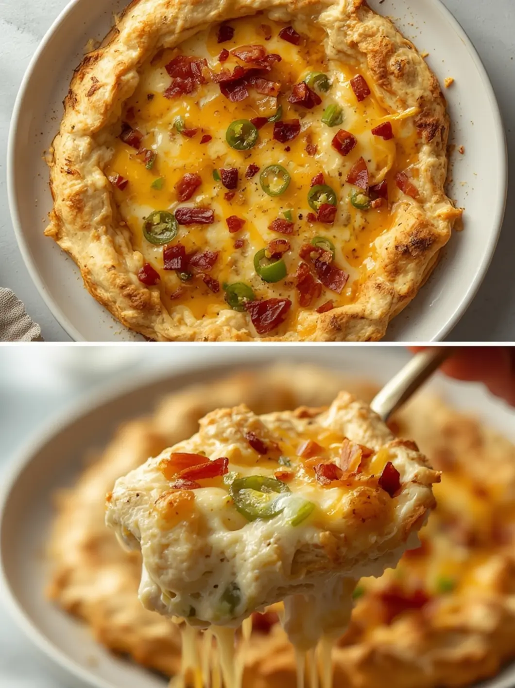 Golden Keto Jalapeno Popper Dip - Creamy Party Favorite 3 keto jalapeno popper dip 1