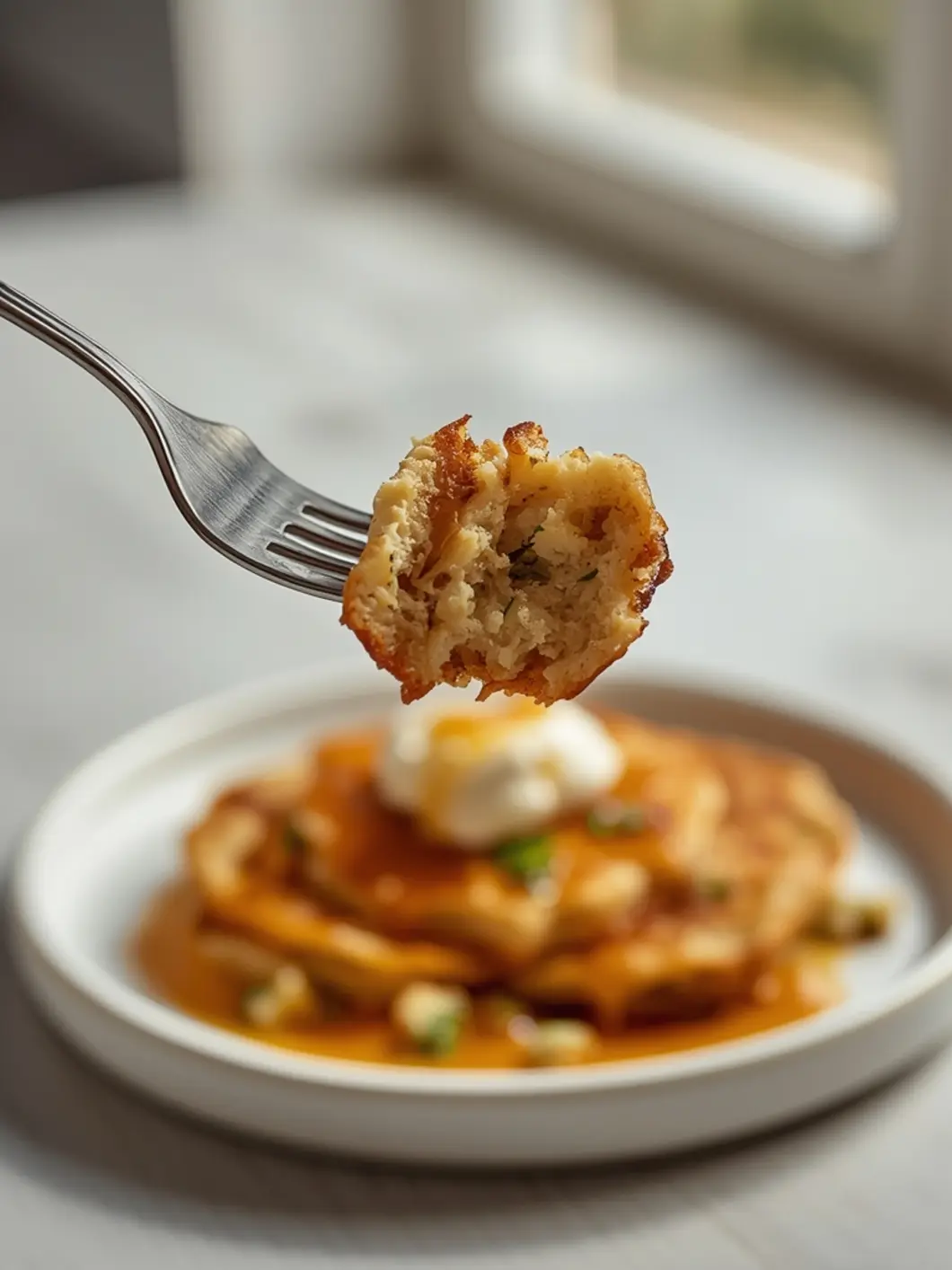 keto pancakes with cream cheese 3