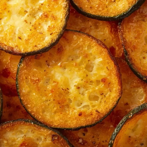 keto parmesan zucchini chips