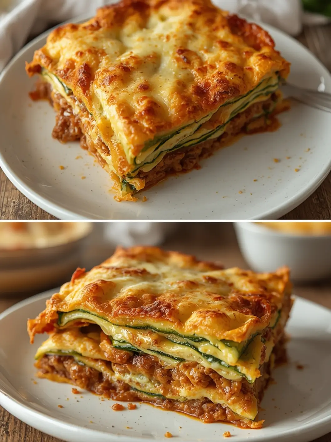 keto zucchini lasagna 1