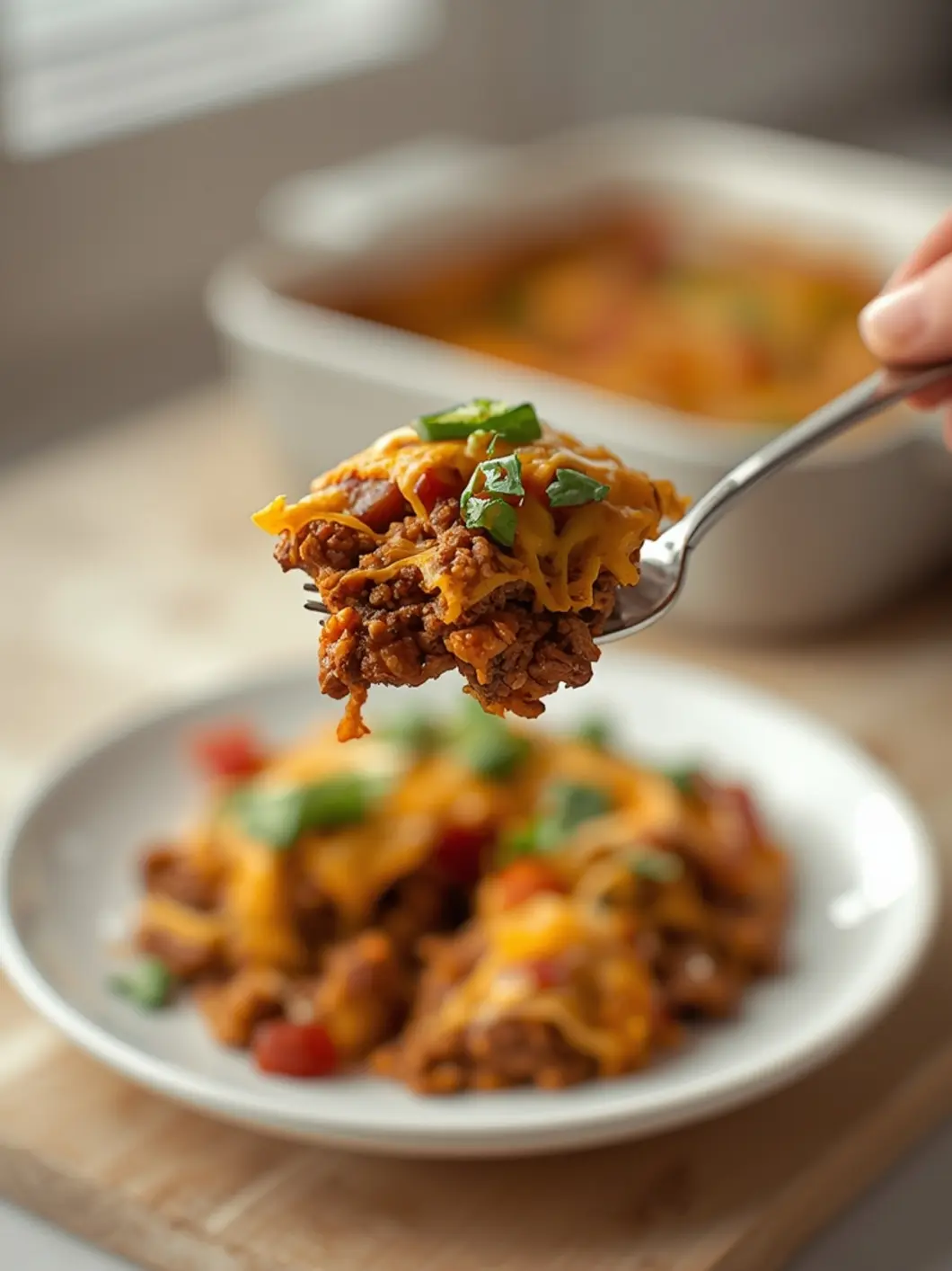 Ultimate Low Carb Taco Casserole Ground Beef 4 low carb taco casserole ground beef 3