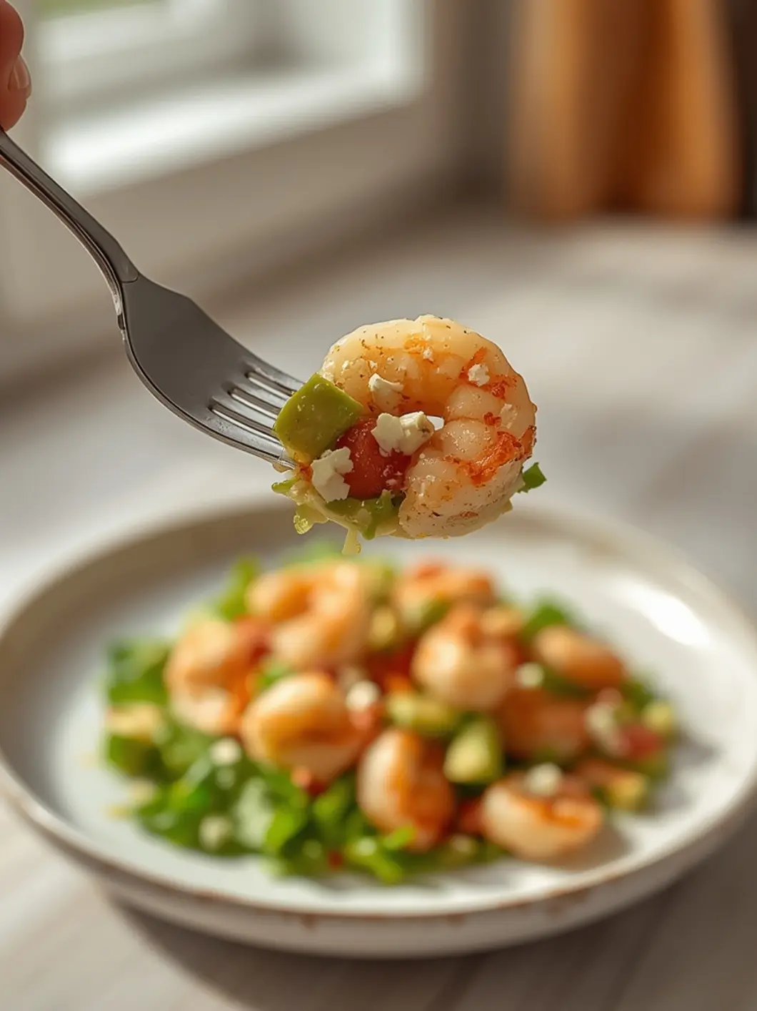 Ultimate Shrimp Avocado Feta Salad Recipe 4 shrimp avocado feta salad 3