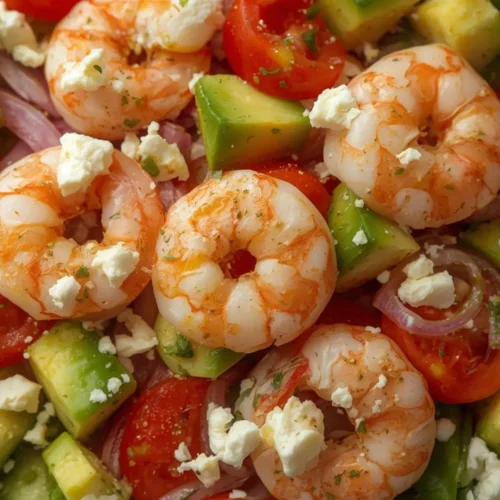 Ultimate Shrimp Avocado Feta Salad Recipe 5 shrimp avocado feta salad