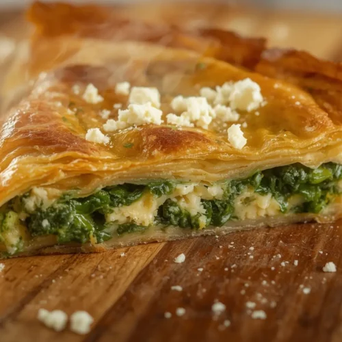 Golden Spanakopita Greek Spinach Feta Pie 5 spanakopita greek spinach feta pie