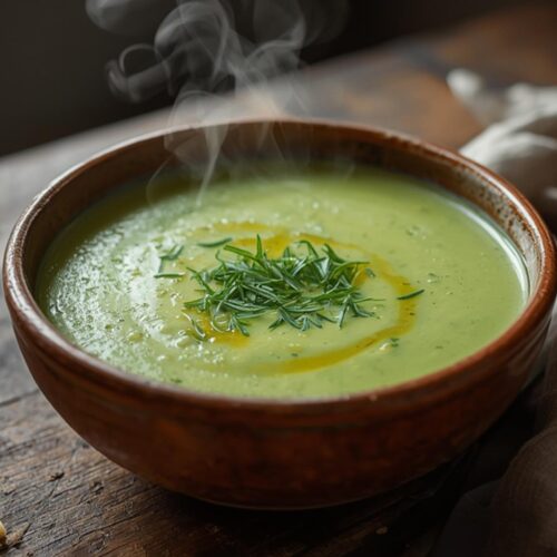 chilled cucumber yogurt soup