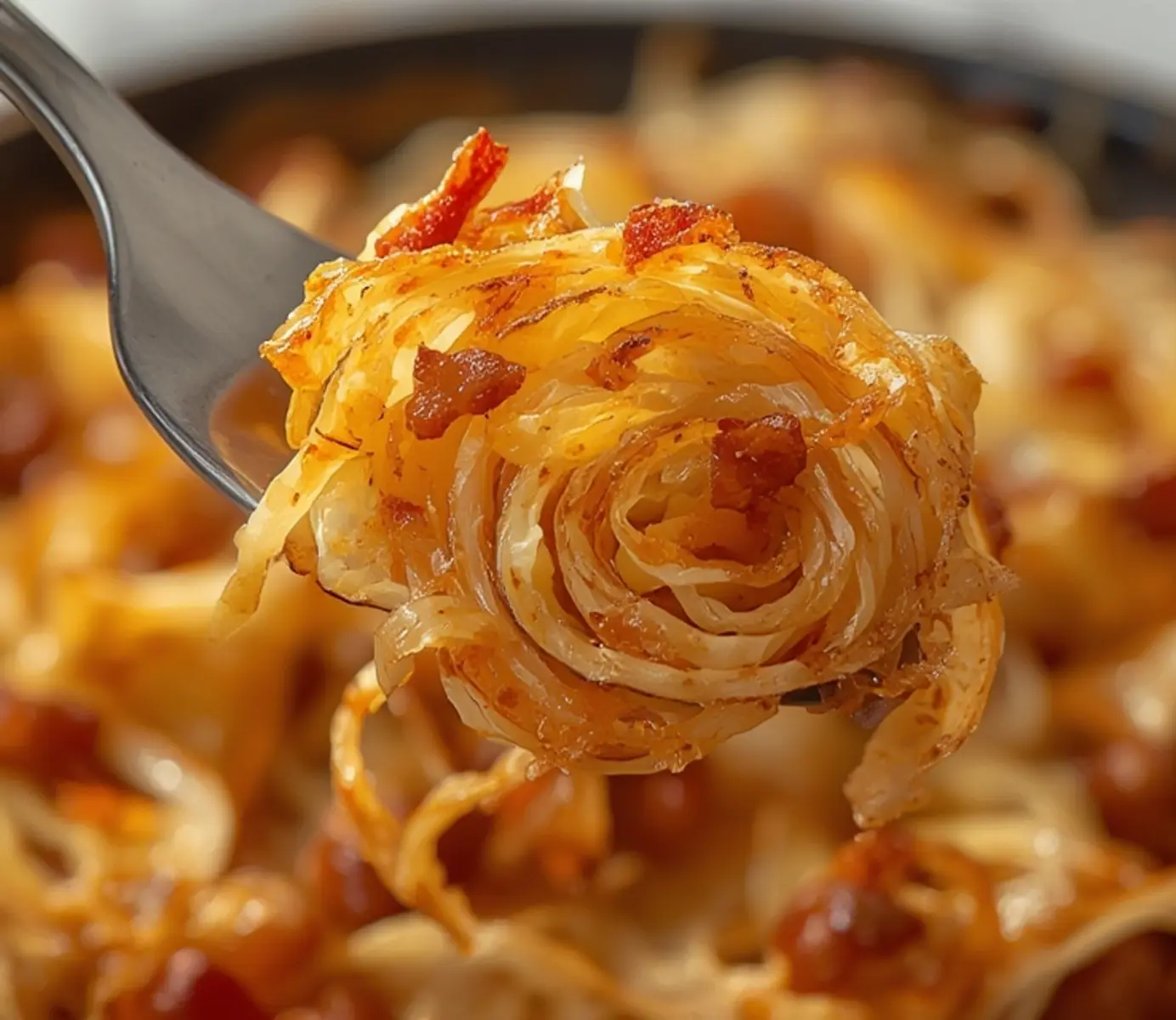 Extra Crispy Fried Cabbage: 5-Ingredient Healthy Comfort Food 2 fried cabbage 1