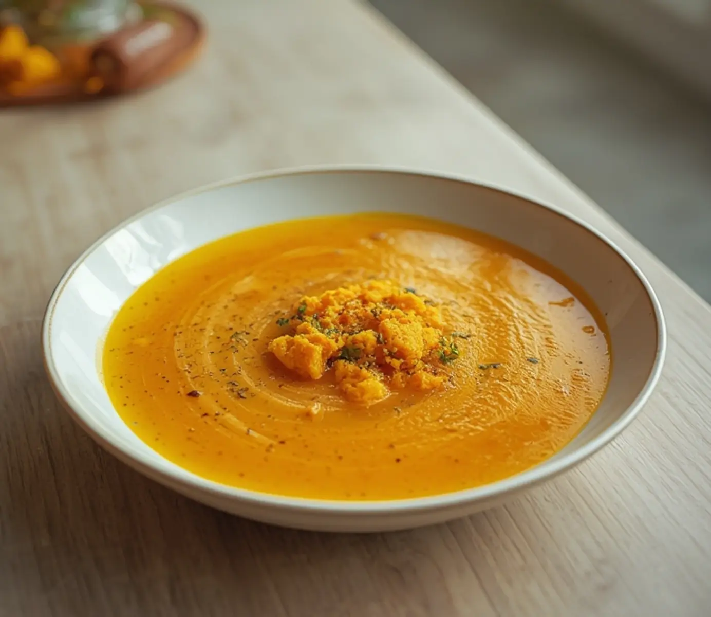 Golden Ginger Lemon Turmeric Shot for Detox 4 Ginger Lemon Turmeric Shot: A small glass of bright golden ginger lemon turmeric shot on a wooden background, showing vibrant color.