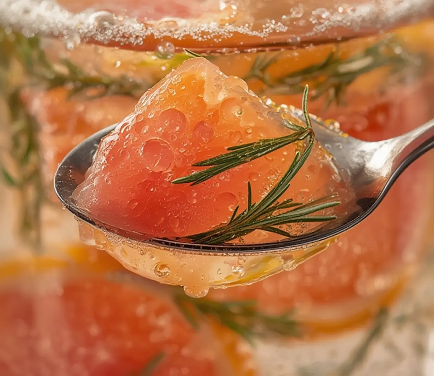 Juicy Grapefruit Rosemary Detox for Weight Loss 2 grapefruit rosemary detox 1