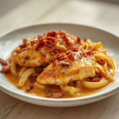 keto chicken carbonara