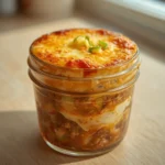 Keto Philly Cheesesteak Bake: Golden baked casserole with melted cheese topping and colorful peppers and beef layers for Keto Philly Cheesesteak Bake.