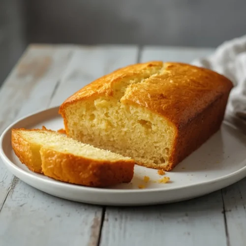 low carb lemon loaf