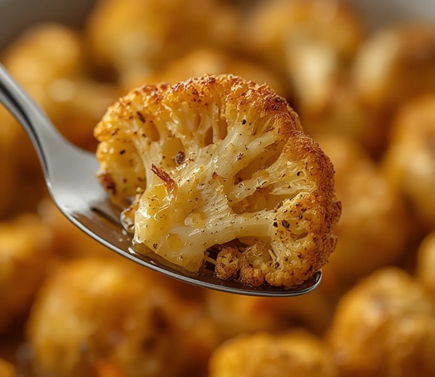 Golden Roasted Cauliflower Crispy Healthy Comfort Food 2 roasted cauliflower 1