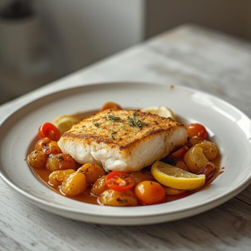sheet pan lemon cod