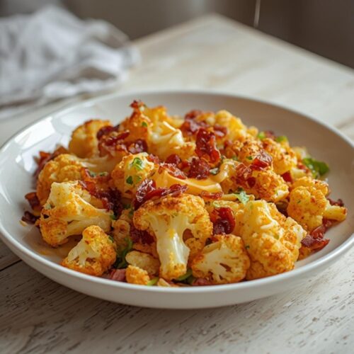 bacon cheddar cauliflower salad