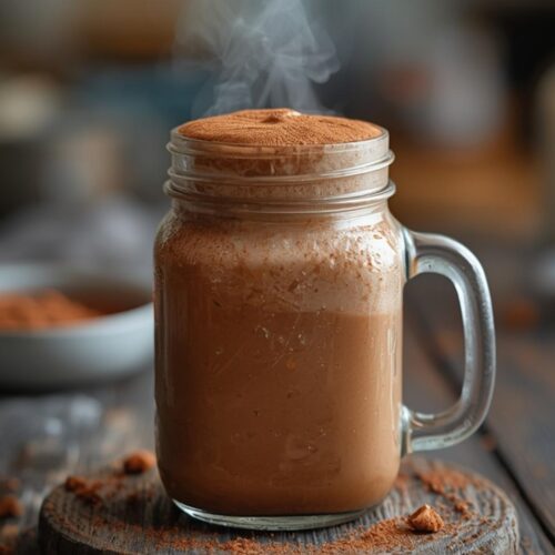 chocolate almond butter shake