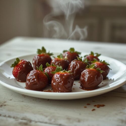chocolate dipped strawberries keto