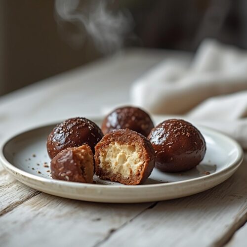 chocolate hazelnut truffles keto