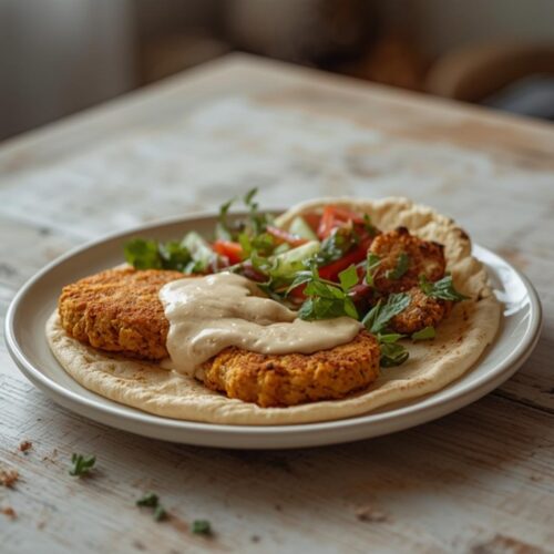 falafel pita sandwich