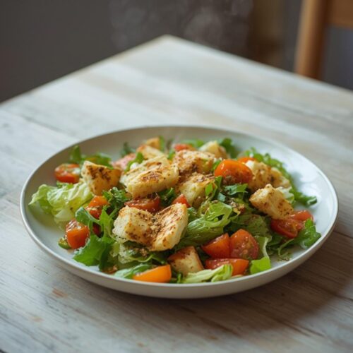 fattoush salad with pita