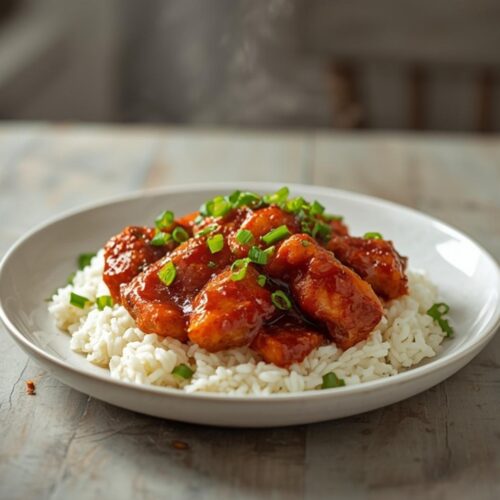 gochujang chicken rice bowl