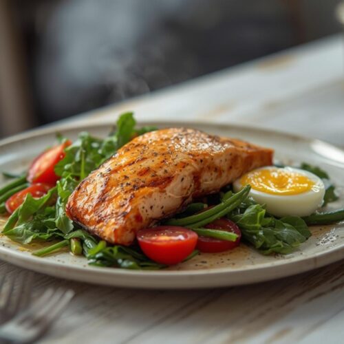 grilled salmon ni oise