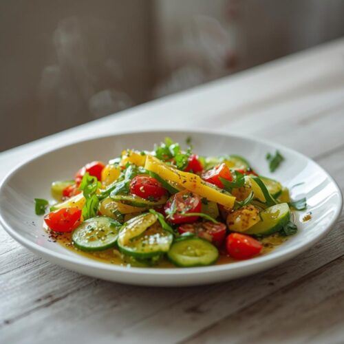israeli salad chopped fresh