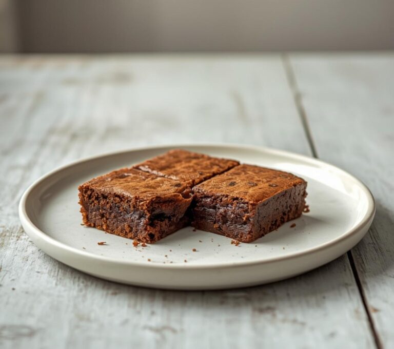 Home 18 Keto Avocado Chocolate Brownies: Stack of moist, fudgy keto avocado chocolate brownies with a rich dark chocolate glaze and a soft, creamy interior.