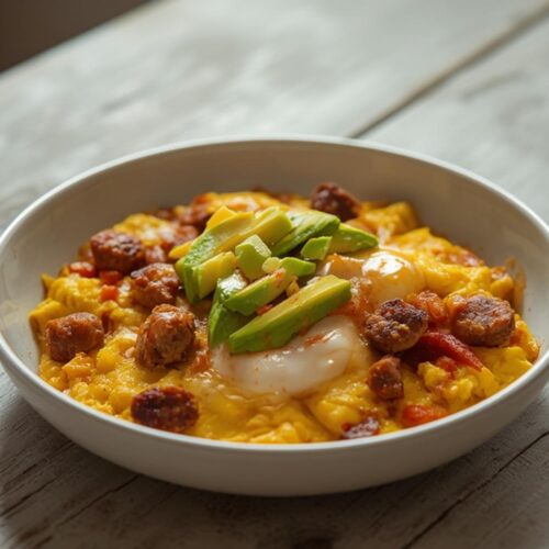 keto breakfast burrito bowl