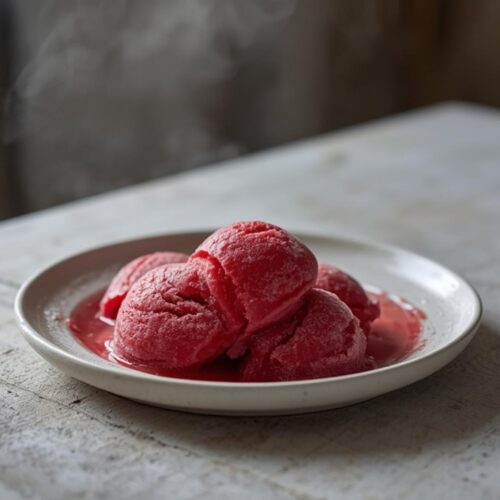 keto strawberry sorbet