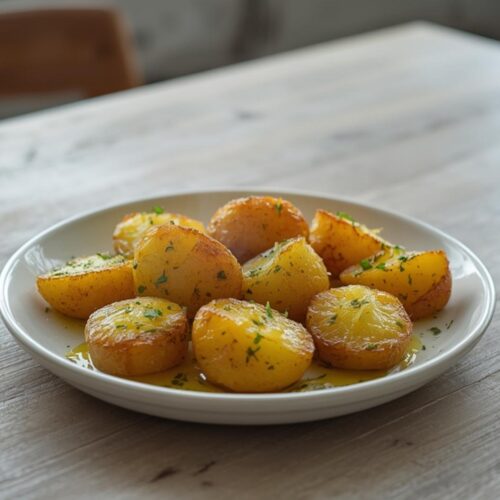 lemon herb roasted potatoes