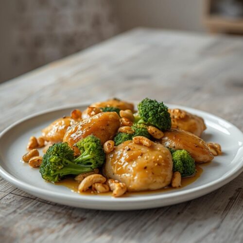 low carb cashew chicken