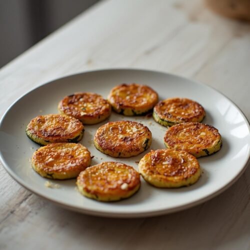 low carb fried zucchini
