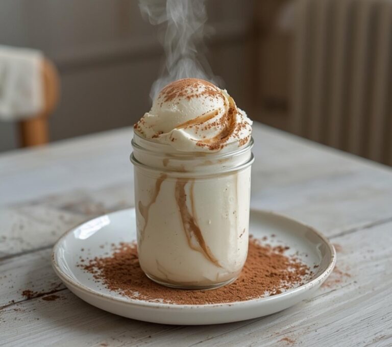 Creamy Mason Jar Keto Ice Cream in 15 Minutes